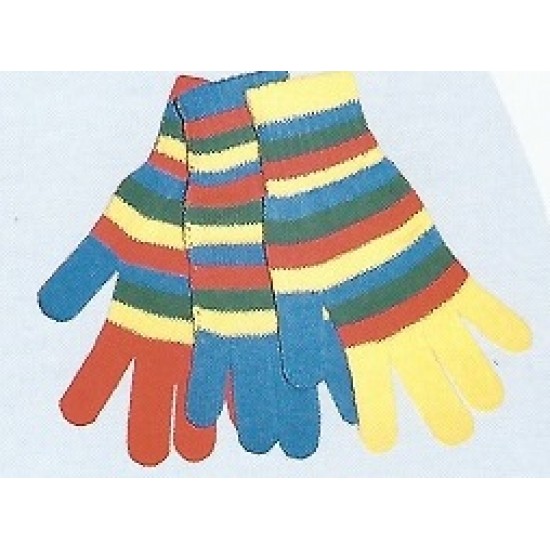 Γάντια παιδικά ριγέ 0055/2