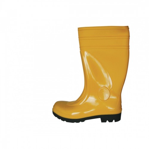 Μπότες γόνατου ασφαλείας ασφαλείας κίτρινες 