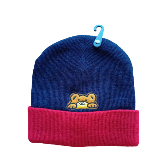 Σκουφάκι Ακρυλικό Παιδικό Με Κέντημα ΗΚ359