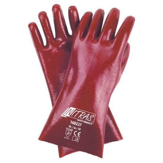Γάντια PVC 27cm πλήρως επικαλυμμένα 160227 Γάντια PVC 27cm πλήρως επικαλυμμένα 160227