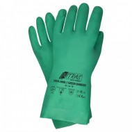 Γάντια προστασίας χημικών  νιτριλίου GREEN BARRIER 32cm 3450