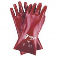 Γάντια PVC με επένδυση 2πλης εμβάπτισης 35cm 160235 Γάντια PVC με επένδυση 2πλης εμβάπτισης 35cm 160235