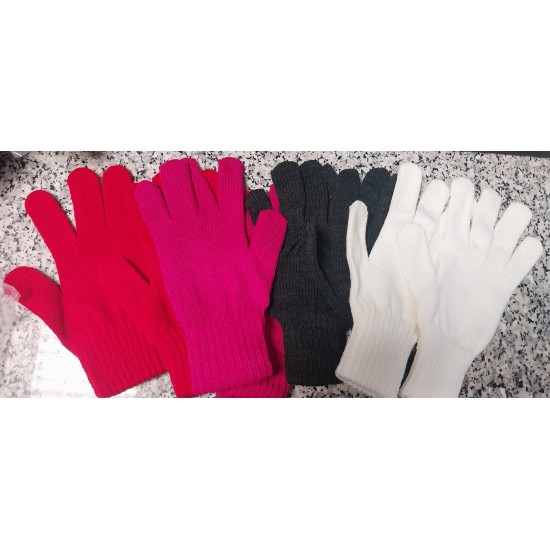 Γάντια ακρυλικά γυναικεία