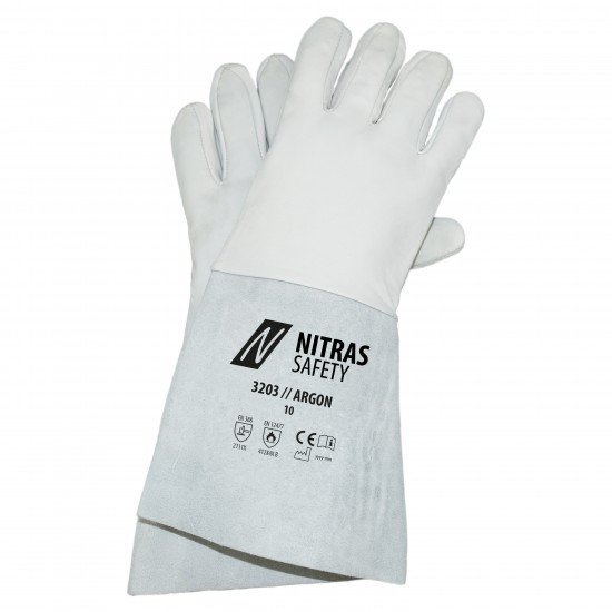 Γάντια προστασίας δερμάτινα ARGON 3200-3203