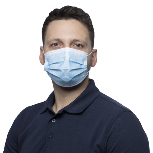 ΜΑΣΚΑ non woven 3ply Latex Free 4331ΗΥ