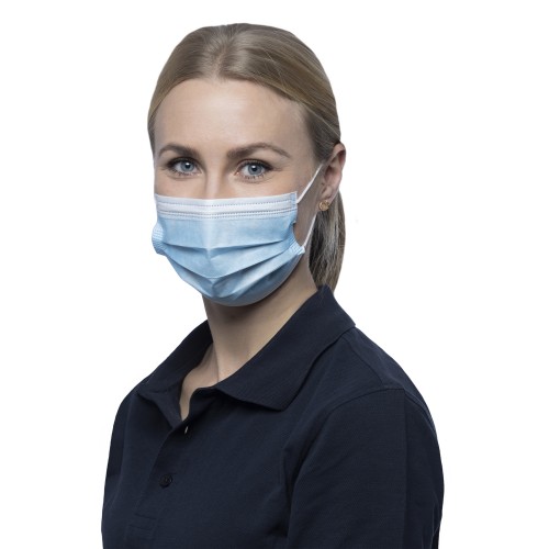 ΜΑΣΚΑ non woven 3ply Latex Free 4331ΗΥ