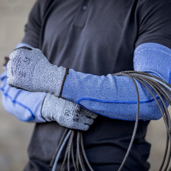 NITRAS Προστατευτικό μπράτσου 45cm μπλε 6796