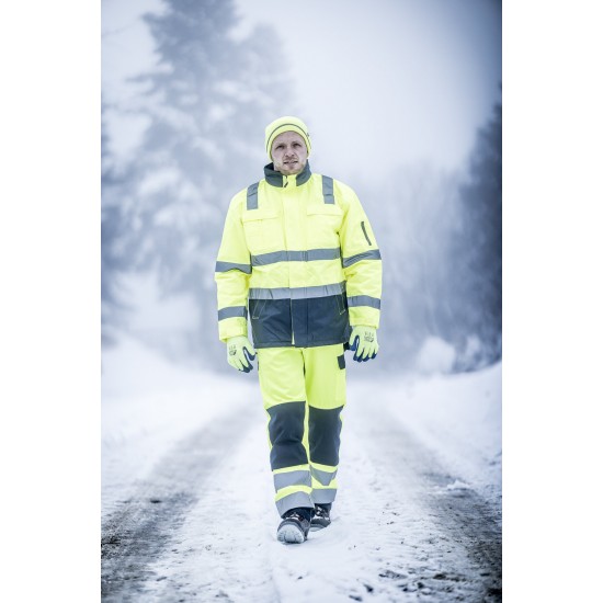 Μπουφάν Παρκά MOTION TEX VIZ 7144/7145 ΚΙΤΡΙΝΟ / ΠΟΡΤΟΚΑΛΙ