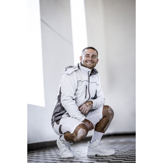 Μπουφάν MOTION TEX LIGHT Softcell White/Grey 7153