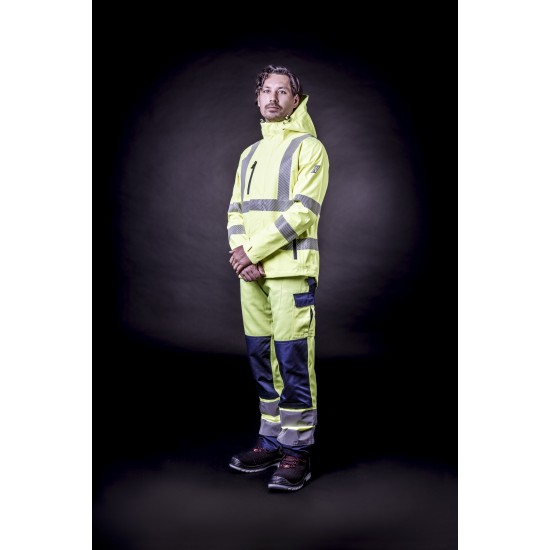 Rain Jacket high visibility 7177/ MOTION TEX VIZ PLUS ΚΙΤΡΙΝΟ / ΠΟΡΤΟΚΑΛΙ