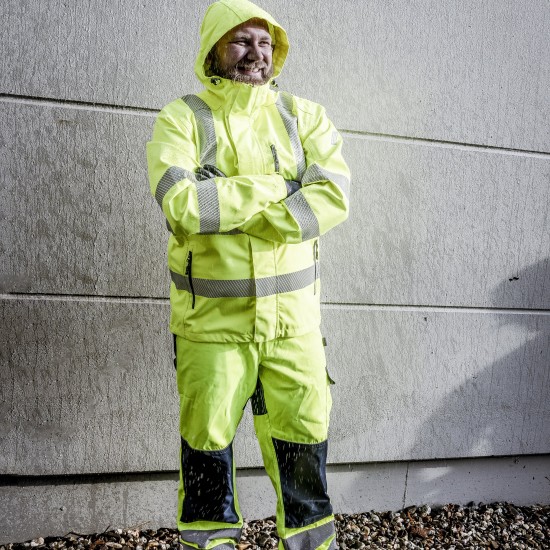 Rain Jacket high visibility 7177/ MOTION TEX VIZ PLUS ΚΙΤΡΙΝΟ / ΠΟΡΤΟΚΑΛΙ