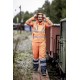 Rain Jacket high visibility 7177/ MOTION TEX VIZ PLUS ΚΙΤΡΙΝΟ / ΠΟΡΤΟΚΑΛΙ