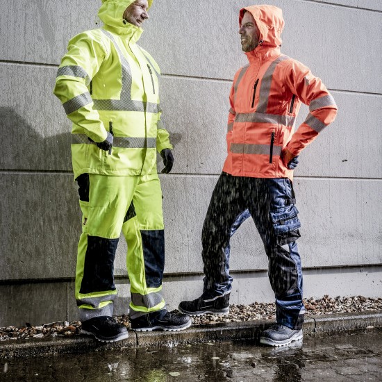 Rain Jacket high visibility 7177/ MOTION TEX VIZ PLUS ΚΙΤΡΙΝΟ / ΠΟΡΤΟΚΑΛΙ