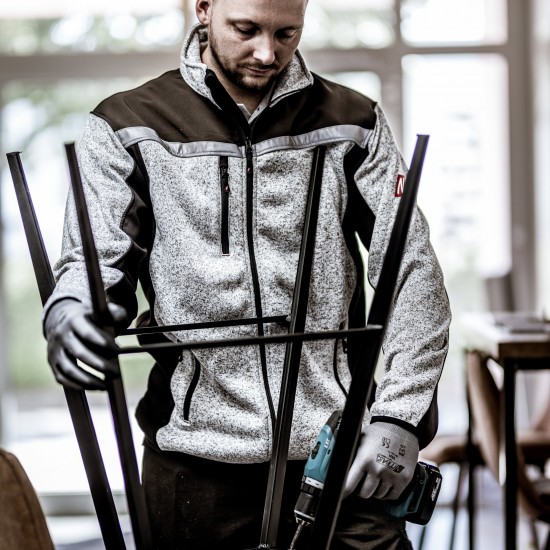 Μπουφάν SOFTSHELL POLYESTER/KNIT MOTION TEX+ 7190/7192