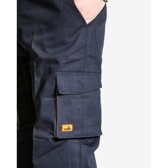 ΠΑΝΤΕΛΟΝΙΑ 65/35 UNI με αντανακλαστικές ταινίες DIAS BLUE NAVY