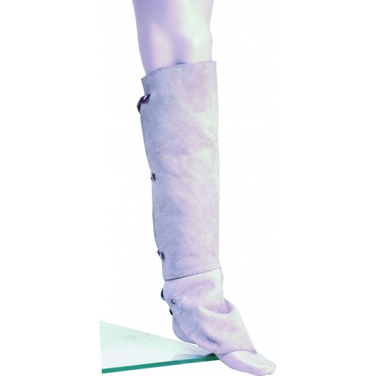 Δερμάτινη γκέτα ηλεκτροσυγκολλητή μήκους 35cm