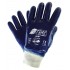 Γάντια νιτριλίου ενισχυμένα με πλεκτή μανσέτα Premium 3420P